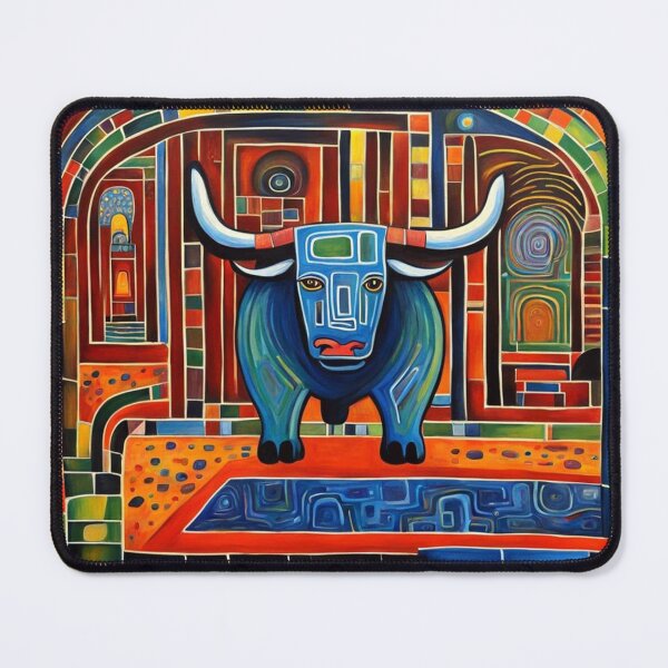 Item preview, Bull in a china shop designed and sold by George Hutton Hunter.