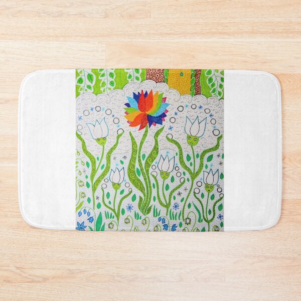 Item preview, Rainbow Flower and Snowdrops designed and sold by Anna-Art-Studio.