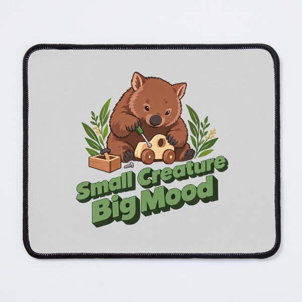 Item preview, Small Creature Big Mood Woodland Toymaker designed and sold by hattie's.