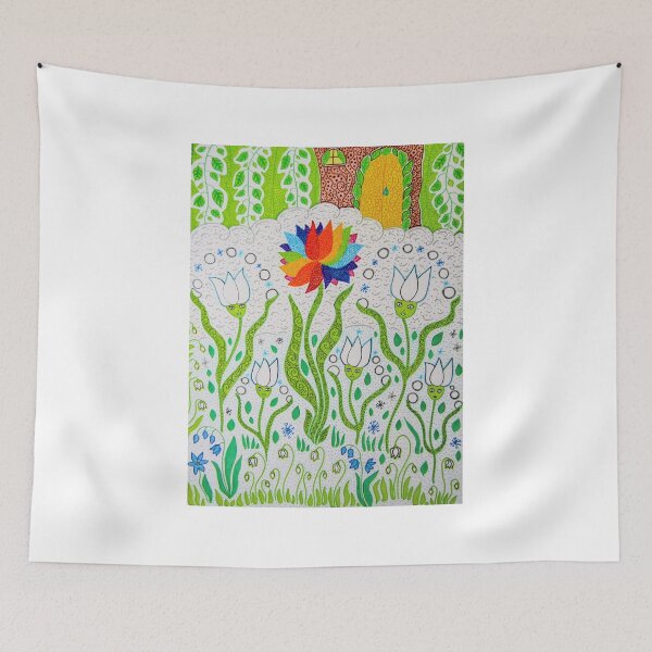 Item preview, Rainbow Flower and Snowdrops designed and sold by Anna-Art-Studio.
