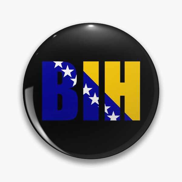 Item preview, Bosnia And Herzegovina Flag Initials BA designed and sold by shitpostee.