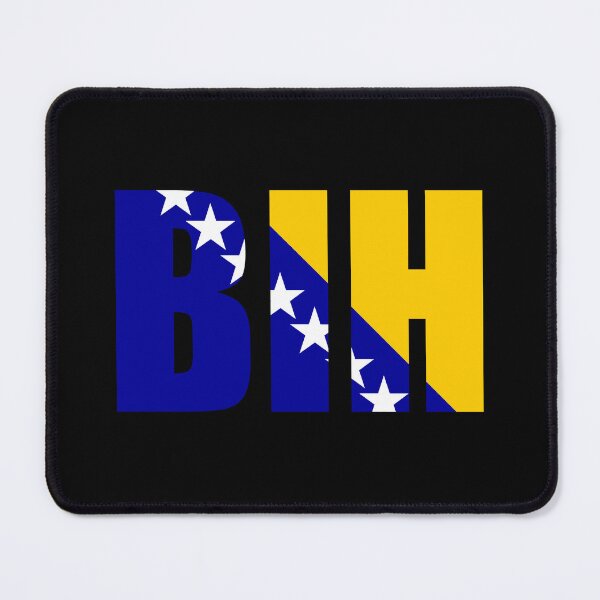 Item preview, Bosnia And Herzegovina Flag Initials BA designed and sold by shitpostee.