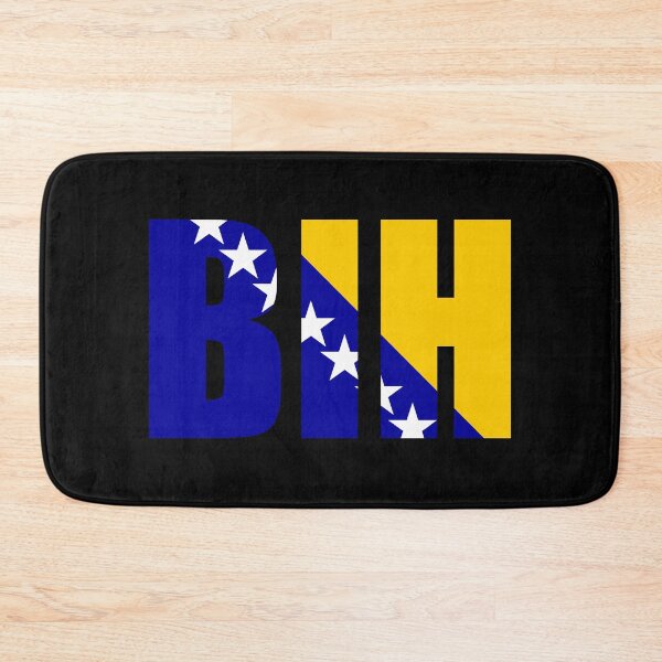 Artikelvorschau, Flagge von Bosnien und Herzegowina Initialen BA entworfen und verkauft von shitpostee.