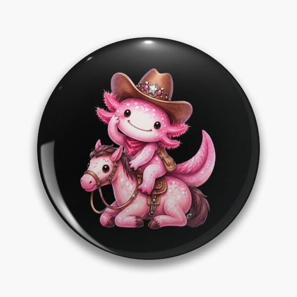 Artikelvorschau, Cowboy-Axolotl entworfen und verkauft von AzariaAdams174.
