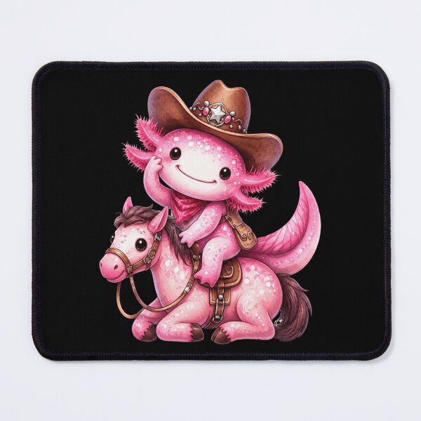 Artikelvorschau, Cowboy-Axolotl entworfen und verkauft von AzariaAdams174.