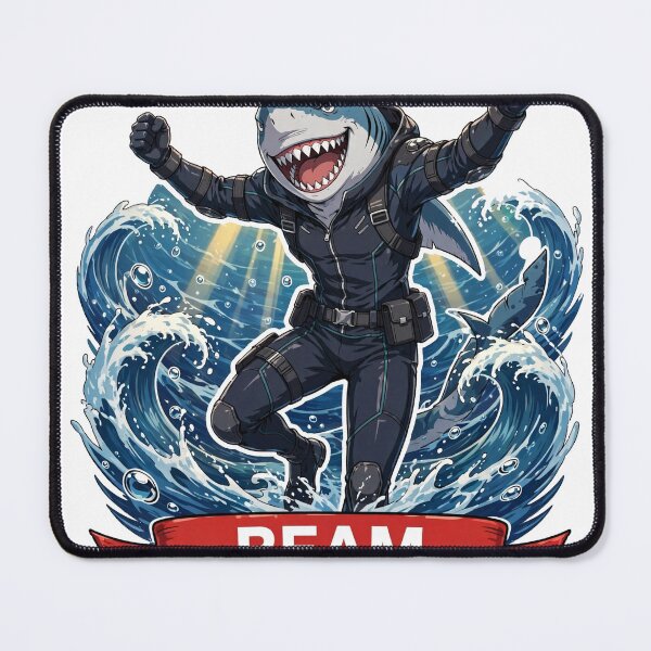 Item preview, Beam Name Banner Showcase Sticker - Chainsaw Man Fan Art designed and sold by Lesley D.