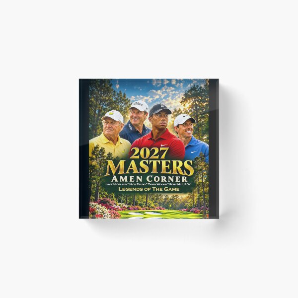 Item preview, AMEN CORNER 2027 - GOLF FOUR LEGENDS - THE GREATEST designed and sold by DBM Photo Art 1.