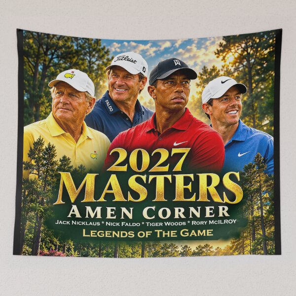 Item preview, AMEN CORNER 2027 - GOLF FOUR LEGENDS - THE GREATEST designed and sold by DBM Photo Art 1.