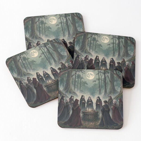 Item preview, Witches' Coven Under the Full Moon designed and sold by Roberta Calabrese.
