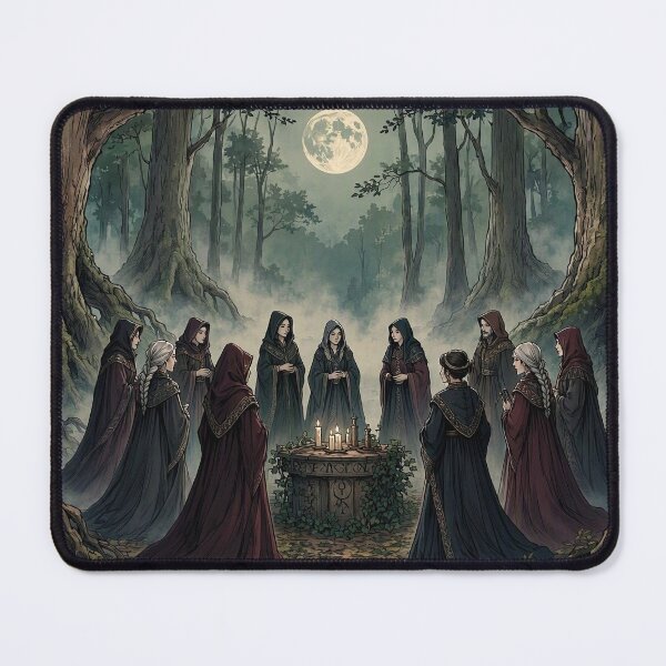 Item preview, Witches' Coven Under the Full Moon designed and sold by Roberta Calabrese.