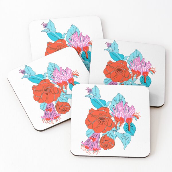 Item preview, Camellia Tropical Floral Cluster designed and sold by JordanKayDes.