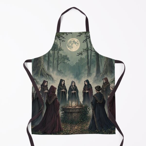 Item preview, Witches' Coven Under the Full Moon designed and sold by Roberta Calabrese.