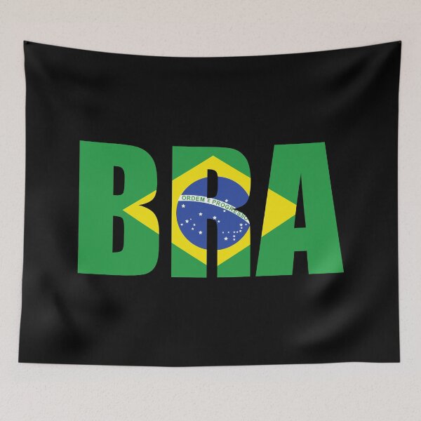 Item preview, Brazil Flag Initials BR designed and sold by shitpostee.