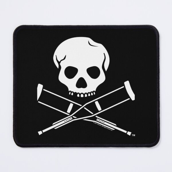 Item preview, Jackass Skull And Crutches Logo designed and sold by Chanchal34.
