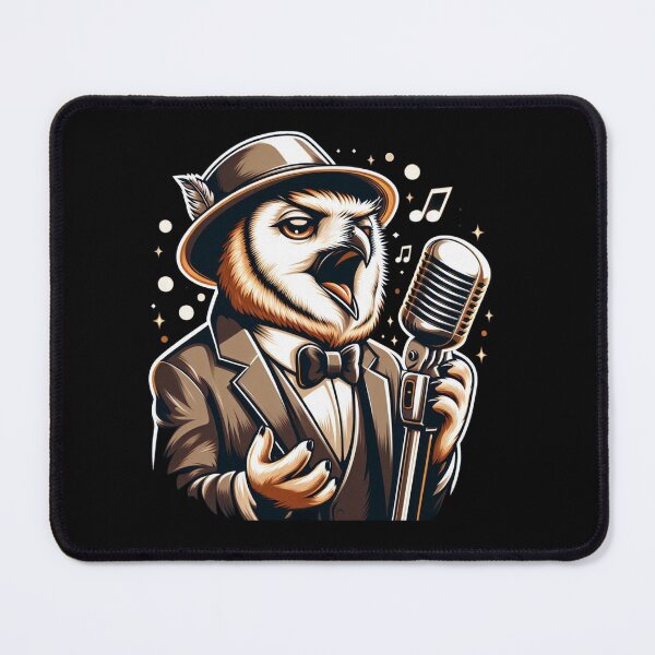 Item preview, Midnight Crooner – Sophisticated Owl Singer designed and sold by Safe Haven Pets.