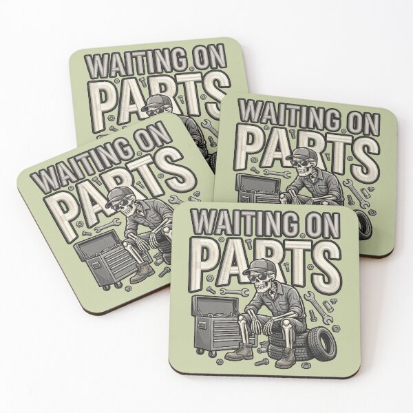 Item preview, Waiting On Parts Car Mechanic Project Automobile designed and sold by ArtDesignTp.