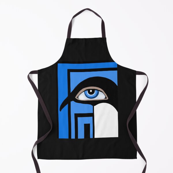 Item preview, Geometric Eye Symbol in Blue designed and sold by Elaine M Hayward .