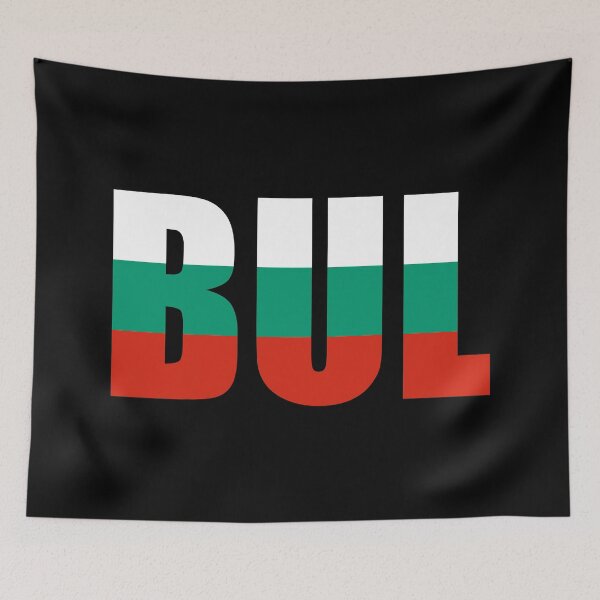 Item preview, Bulgaria Flag Initials BG designed and sold by shitpostee.