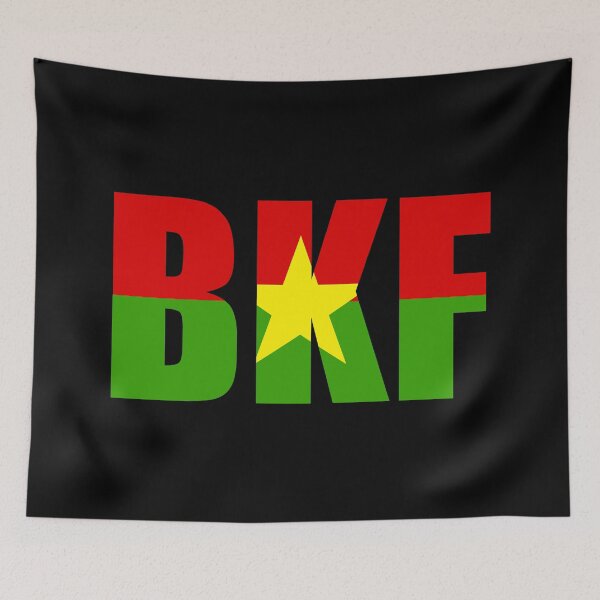 Item preview, Burkina Faso Flag Initials BF designed and sold by shitpostee.