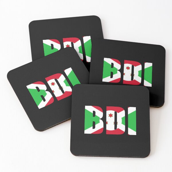 Item preview, Burundi Flag Initials BI designed and sold by shitpostee.