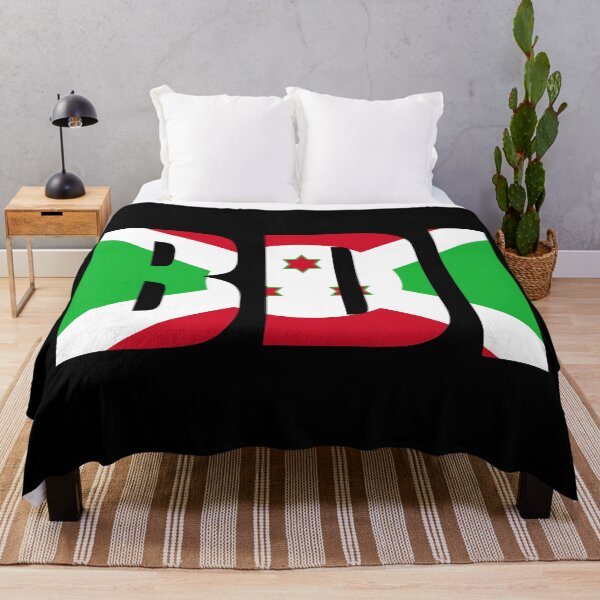 Item preview, Burundi Flag Initials BI designed and sold by shitpostee.
