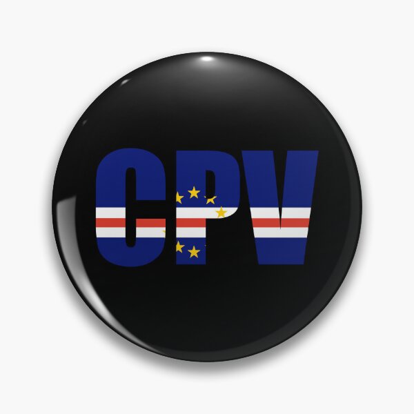 Item preview, Cabo Verde Flag Initials CV designed and sold by shitpostee.