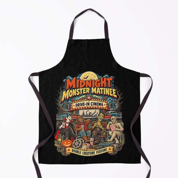 Item preview, Vintage Horror Movie Midnight Monster Halloween designed and sold by jerrimisty889.