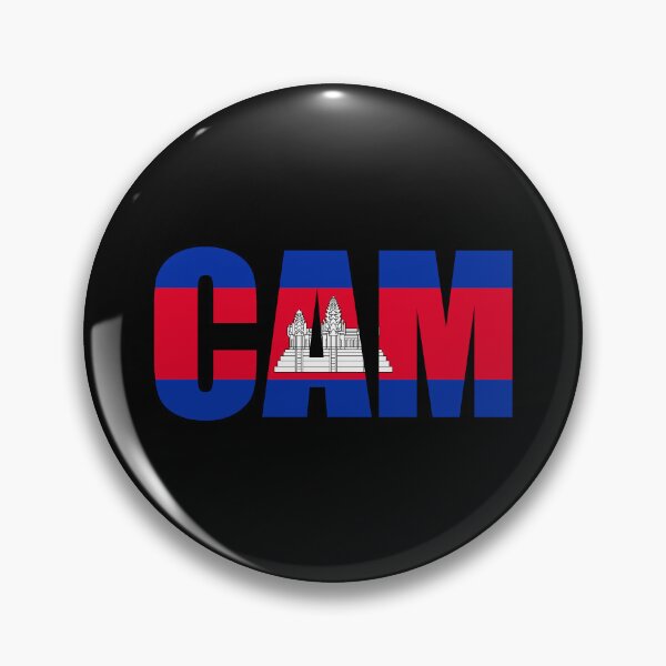 Item preview, Cambodia Flag Initials KH designed and sold by shitpostee.