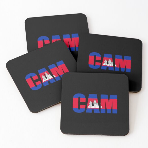 Item preview, Cambodia Flag Initials KH designed and sold by shitpostee.