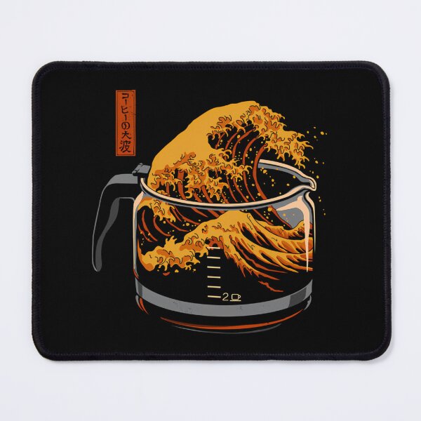 Item preview, The Great Wave Of Coffee designed and sold by saidhmd.