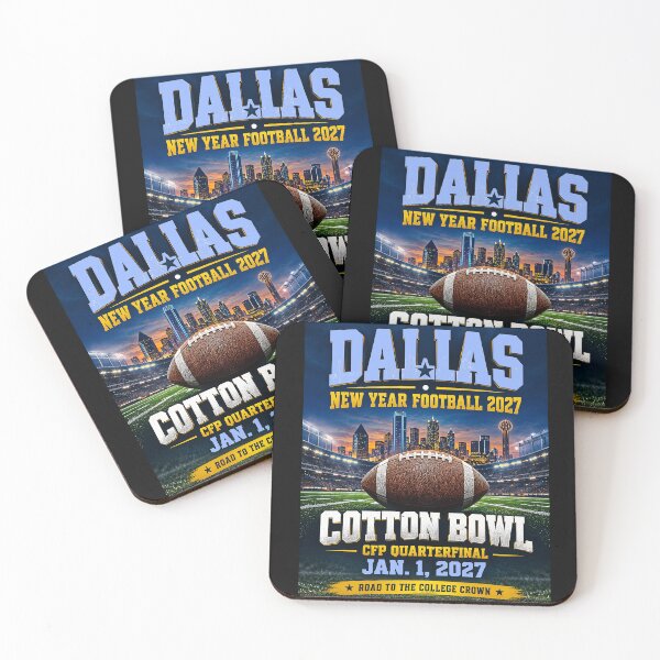 Item preview, DALLAS COLLEGE FOOTBALL - New Year - Championship Day January 1, 2027 designed and sold by DBM Photo Art 1.