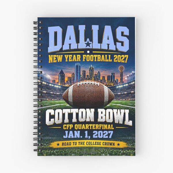 Item preview, DALLAS COLLEGE FOOTBALL - New Year - Championship Day January 1, 2027 designed and sold by DBM Photo Art 1.