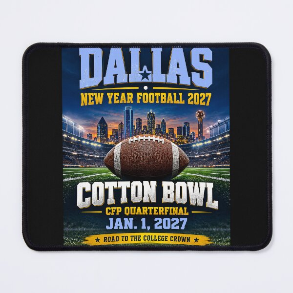 Item preview, DALLAS COLLEGE FOOTBALL - New Year - Championship Day January 1, 2027 designed and sold by DBM Photo Art 1.