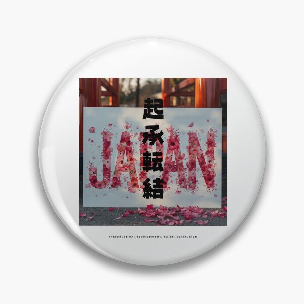 Item preview, Kishoutenketsu - Story Structure | JAPAN in Cherry Blossom Petals | Japanese Design designed and sold by JapanMemoir.