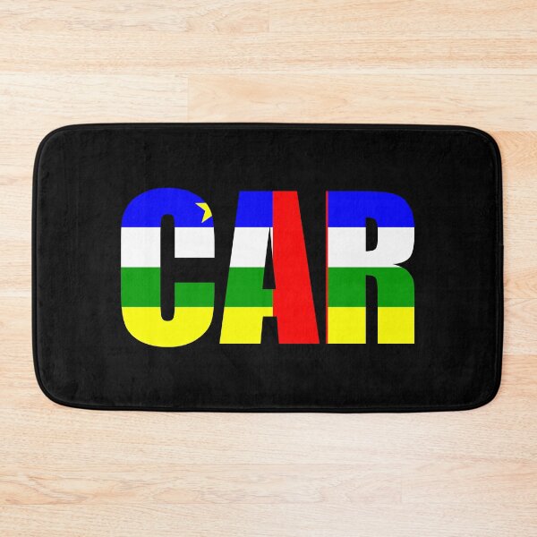 Item preview, Central African Republic Flag Initials CF designed and sold by shitpostee.