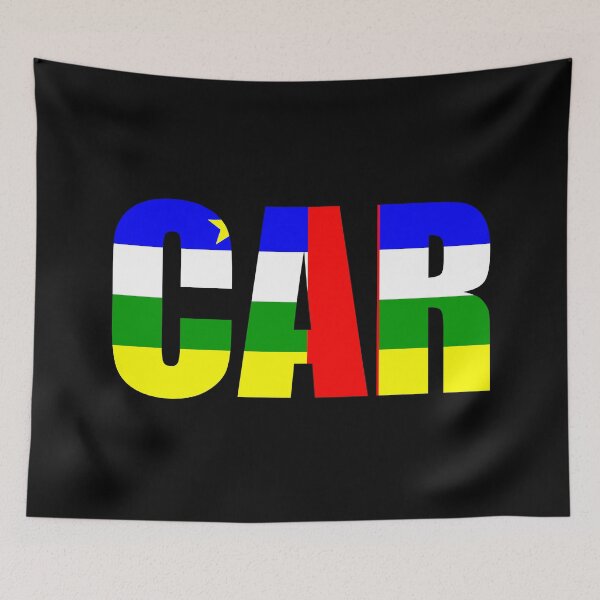 Item preview, Central African Republic Flag Initials CF designed and sold by shitpostee.