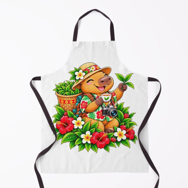Item preview, Cute Sri Lanka Capybara – Ceylon Tea Tropical Adventure designed and sold by CapybaraTravels.