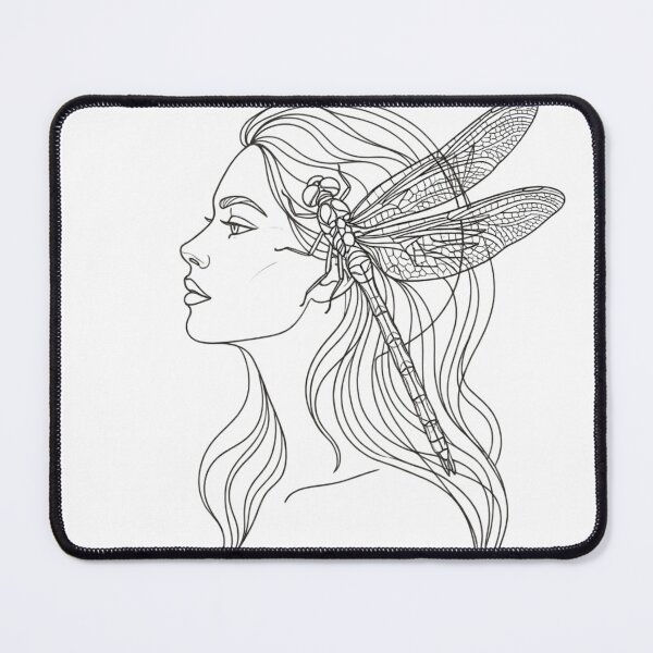 Item preview, Ethereal Line Art Portrait designed and sold by masterart.12.