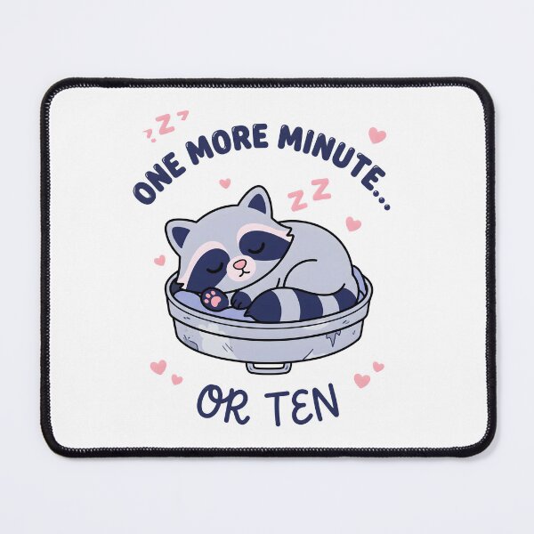 Item preview, Cute Sleeping Cat in Cozy Bed – Sleepy Cat Humor Illustration designed and sold by Everyday Vibe Studio.