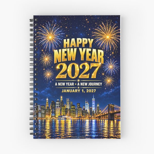 Item preview, HAPPY NEW YEAR 2027  A NEW YEAR - A NEW JOURNEY designed and sold by DBM Photo Art 1.