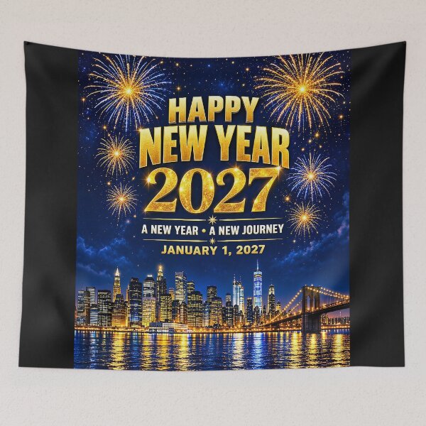 Item preview, HAPPY NEW YEAR 2027  A NEW YEAR - A NEW JOURNEY designed and sold by DBM Photo Art 1.