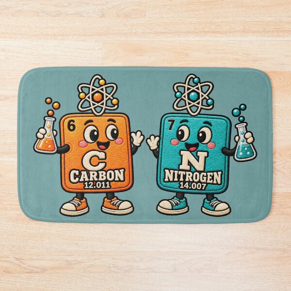 Item preview, Funny 67 Science Teacher Carbon Nitrogen Periodic Table designed and sold by ArtDesignTp.