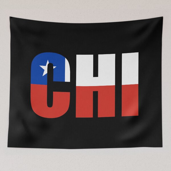 Item preview, Chile Flag Initials CL designed and sold by shitpostee.