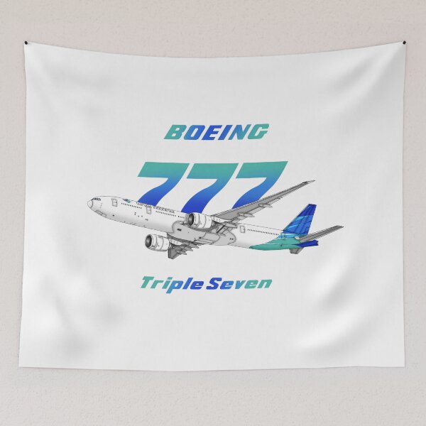 Item preview, Boeing 777 designed and sold by PlanesArtByLeo.