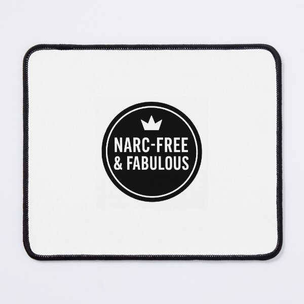 Item preview, Narc-Free & Fabulous Empowerment Badge designed and sold by NarcFreeFab.