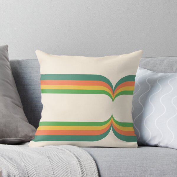 Item preview, Citrus Dream Retro Stripe Curves designed and sold by steviemonkey.