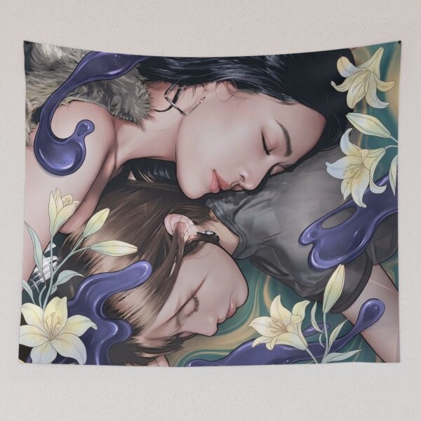 Item preview, LingOrm LO My Comfort Space Thai GL Series Actress Lgbtq+ Comic Book Art Home Wall Decor Print Poster Pride TV Series Movie Music designed and sold by Mind Space.