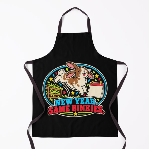 Item preview, New Year Same Binkies House Rabbit Humor designed and sold by DreamLayerStudio.