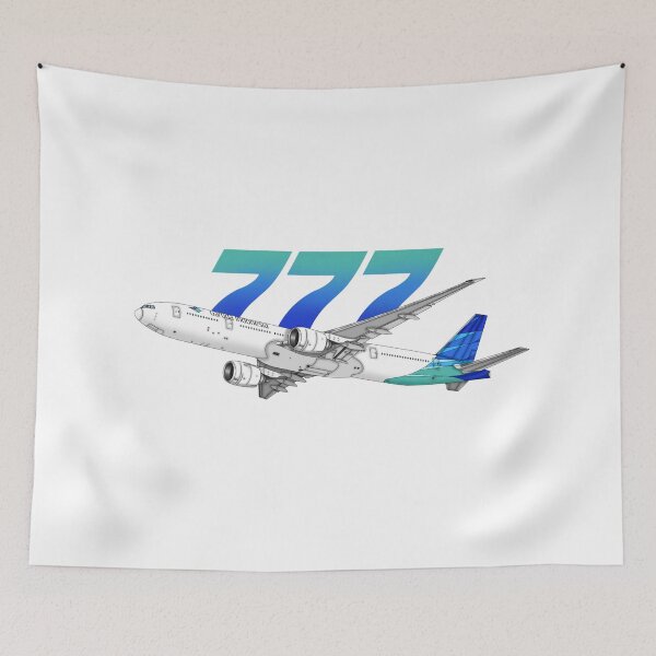 Item preview, Boeing 777 designed and sold by PlanesArtByLeo.