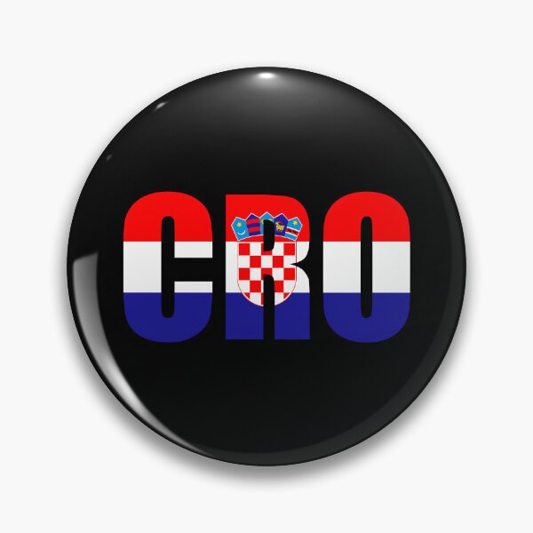Item preview, Croatia Flag Initials HR designed and sold by shitpostee.